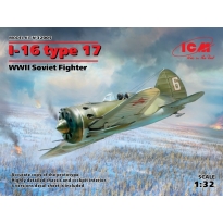 I-16 type 17, WWII Soviet Fighter (1:32)