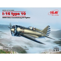 I-16 type 10, WWII China Guomindang AF Fighter (1:32)