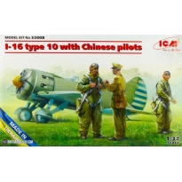 I-16 type 10 with Chinese pilots (1:32)