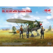 CR. 42 LW with German Pilots (1:32)