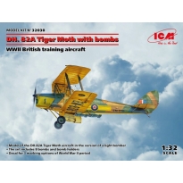 ICM 32038 DH.82A Tiger Moth with bombs, WWII British training aircraft (1:32)