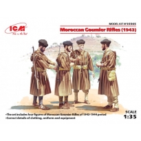 ICM 35565 Moroccan Goumier Rifles (1943) 4 figures (1:35)