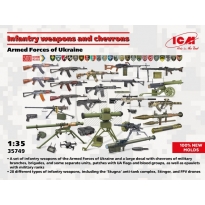 ICM 35749 Infantry weapons and chevrons of the Armed Forces of Ukraine (1:35)