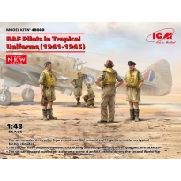 ICM 48080 RAF Pilots in Tropical Uniforms (1941- 1945) (1:48)