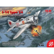 I-16 type 24, WWII Soviet Fighter (1:48)