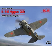 I-16 type 28, WWII Soviet Fighter (1:48)