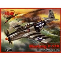 Mustang P-51K - WWII American Fighter (1:48)