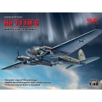 He 111H-6, WWII German Bomber (1:48)