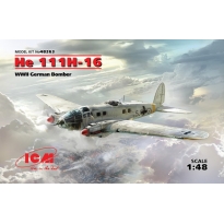He 111H-16, WWII German Bomber (1:48)