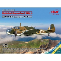 Bristol Beaufort Mk.I WWII British dominions Air Force (1:48)
