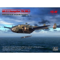 ICM 48353 HP.52 Hampden TB.Mk.I WWII British torpedo bomber (1:48)