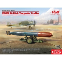 ICM 48405 WWII British Torpedo Trailer (1:48)