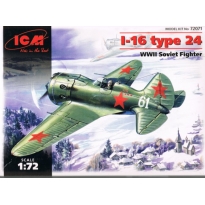 I-16 type 24, WWII Soviet Fighter (1:72)
