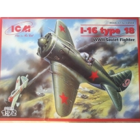 Polikarpov I-16 Type 18 WWII Soviet Fighter (1:72)