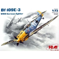 Bf 109E-3 WWII German Fighter (1:72)