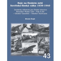 Boje na finském nebi - Sovětsko-finská válka 1939-1940 Dodávky stíhaček pro finské letectvo Brewster model 239 – Fiat G.50 Gloster Gaunlet – Hawker Hurricane