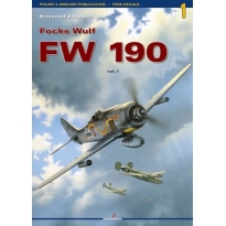 Kagero 3001 Focke Wulf FW 190 vol. I (bez kalkomanii)