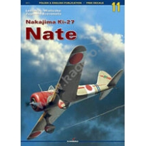 Kagero 3011 Nakajima Ki-27 Nate (zawiera kalkomanię)
