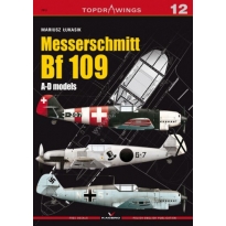 Kagero 7012 Messerschmitt Bf 109 A-D Models (bez dodaktów)