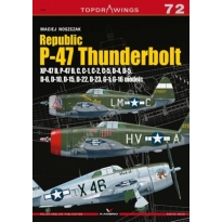 Kagero 7072 Republic P-47 Thunderbolt XP-47B, B,C,D,G