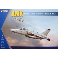 Kinetic 48026 AMX Ground Attack Aircraft - Brazil & Italy (1:48)