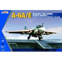 Kinetic 48034 A-6A/E Intruder Twin-Engine Attack Aircraft (1:48)
