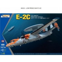 Kinetic 48122 E-2C Hawkeye French Navy Specials 20th Anniversary Commemorative Markings (1:48)