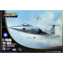Kinetic 48134 ROCAF F-104A / TF-104 Starfighter (1:48)