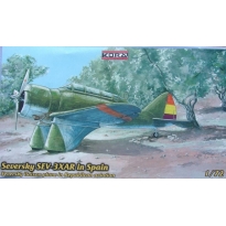 Seversky SEV-3XAR in Spain (1:72)