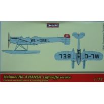 Heinkel He-4 Luftwaffe (1:72)