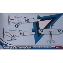 Hawker Estonian Hart wheel & ski version (1:72)