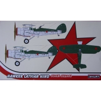 Hawker Latvian Hind-Soviet service (1:72)