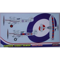 Hawker Turret Demon RAF - "silver wings" (1:72)