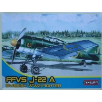 FFVS J 22A Swedish fighter (1:72)
