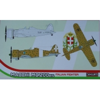 Macchi MC.200bis Saetta Italian fighter prototype (1:72)