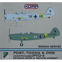 Post, Tooma & Org PTO-4 German - Sonderst.Buschmann (1:72)