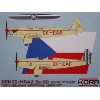 Beneš-Mráz Be.50 Beta Minor Czech. sport. plane (1:72)