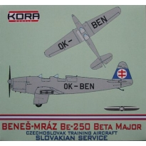 Beneš-Mráz Be.250 Beta Major - Slovakian service (1:72)