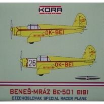 Benes-Mraz Be.501 Bibi - Czechoslovak racer planes (1:72)