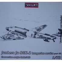 Junkers Ju-86K-2 Hungarian service part III: Konwersja (1:72)