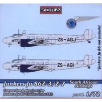 Junkers Ju 86Z-3/Z-7 S.African Airlines part I: Konwersja (1:72)