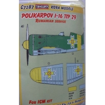 Polikarpov I-16 Tip 29 Rumanian con.set +wing: Konwersja (1:72(