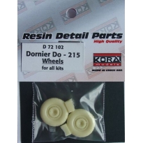 Dornier Do-215 wheels for all kits - koła (1:72)