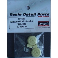 Mitsubishi Ki-21-Ia,b,c wheels for MPM kit - koła (1:72)