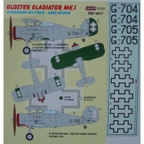 Gloster Gladiator Mk.I Lithuania (1:48)