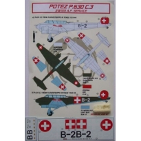 Potez P.630 C.3 Swiss Air Force + kulomet (1:72)