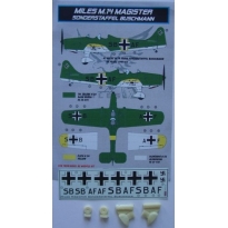 Miles M.14A Magister Sonderstaffel Buschmann + undercariage (1:72)