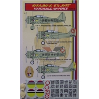 Nakajima Ki-27b Nate Manchukuo III + kola (1:72)