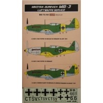 Mikojan-Gurjevič MiG-3 Luftwaffe (1:72)