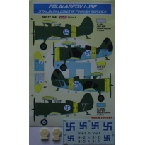 Polikarpov I-152 Finnish + kola (1:72)